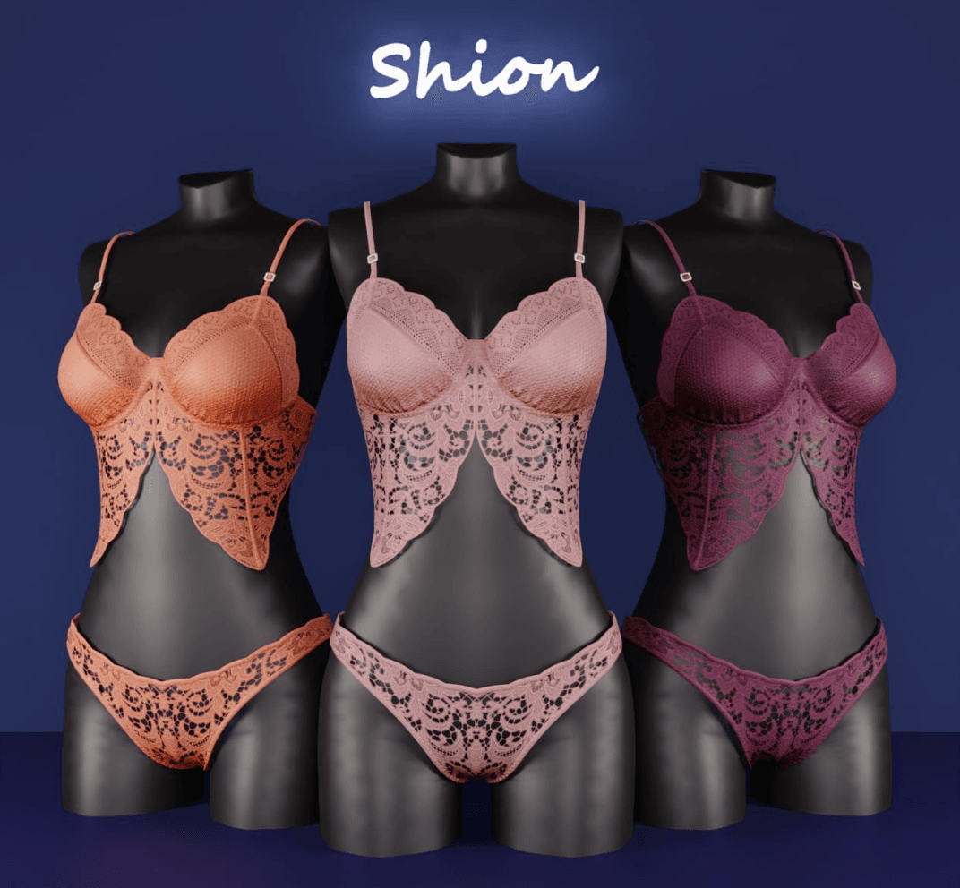 Нижнее белье Faelynn Seraphina Lace Set